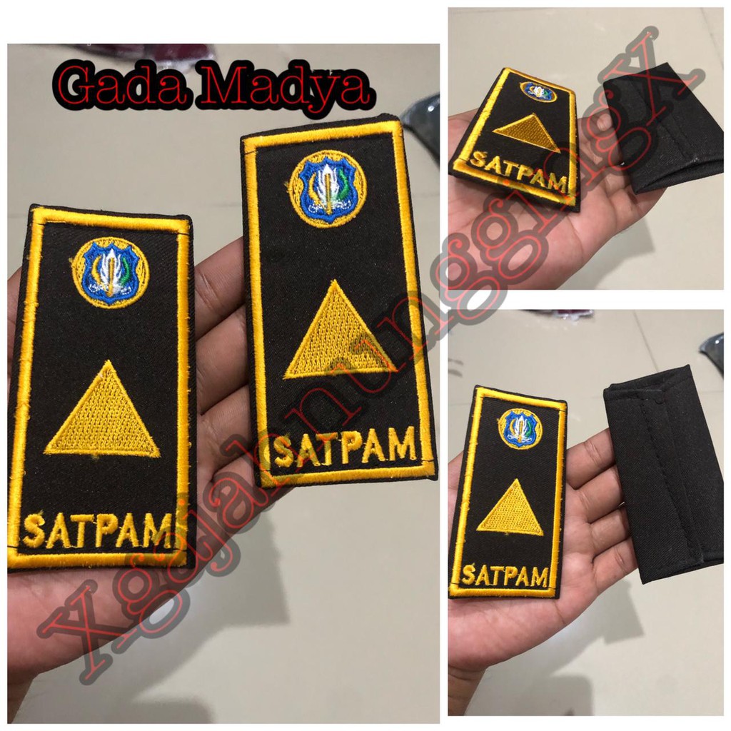 Atribut Pangkat Satpam Security Terbaru Kelayakan Gada Madya Berkualitas Murah Berkualitas Bandung