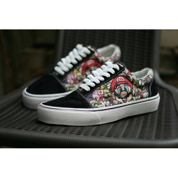 sepatu casual sneakers pria slop motorhead sepatu vens casual kerja pria trandy