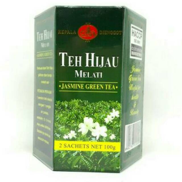 Kepala Djenggot Jasmine Green Tea Teh Hijau Melati 100gr