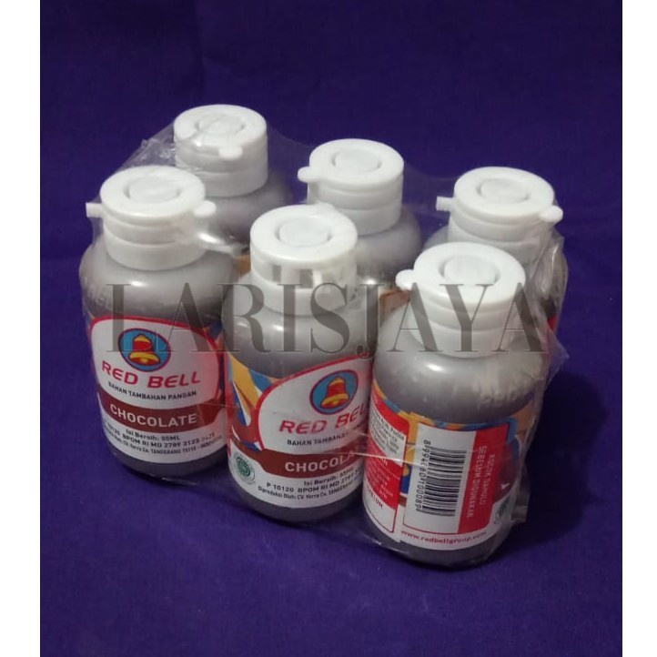

BANYAK DISKON!!! PERISA DAN PEWARNA MAKANAN [ RASA CHOCOLATE ] REDBELL 55 ml