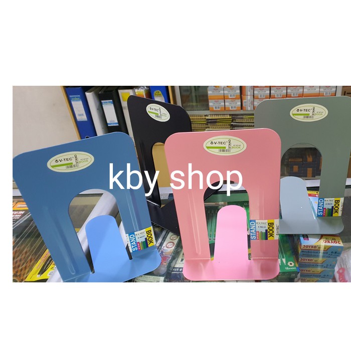 PEMBATAS BUKU BESI BESAR 20CM BOOKEND HOLDER BOOK END