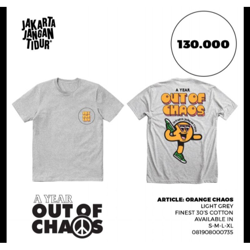 KAOS JAKARTA JANGAN TIDUR