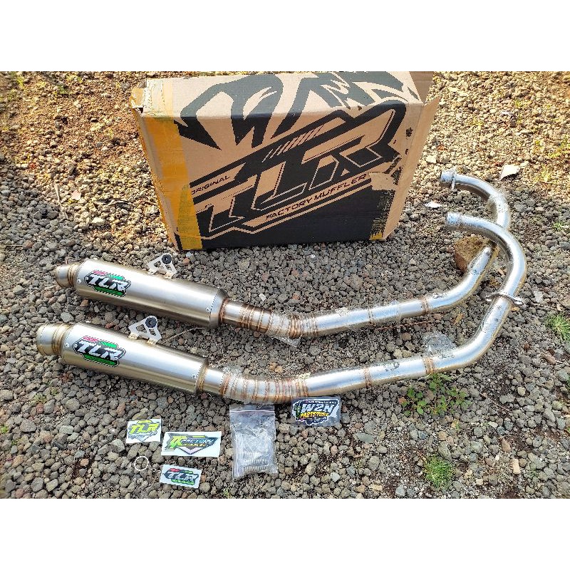 KNALPOT TLR ORIGINAL BULAT DAN KOMPETISI PNP CB GL MP