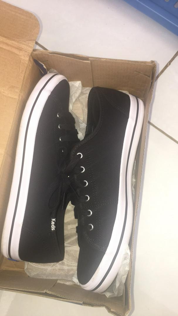 Keds Sepatu Wanita Kickstart Seasonal Solid Black Wf54684