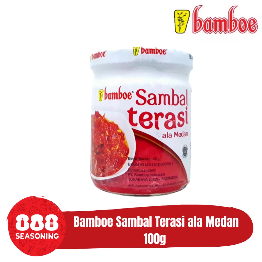

BAMBOE SAMBAL TERASI ALA MEDAN BOTOL 100g