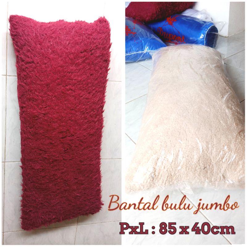 Bantal bulu jumbo/bantal santai/bantal besar/ bantal cinta