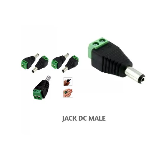 Jack DC Baut Male Konektor DC Male 2.1x5.5mm