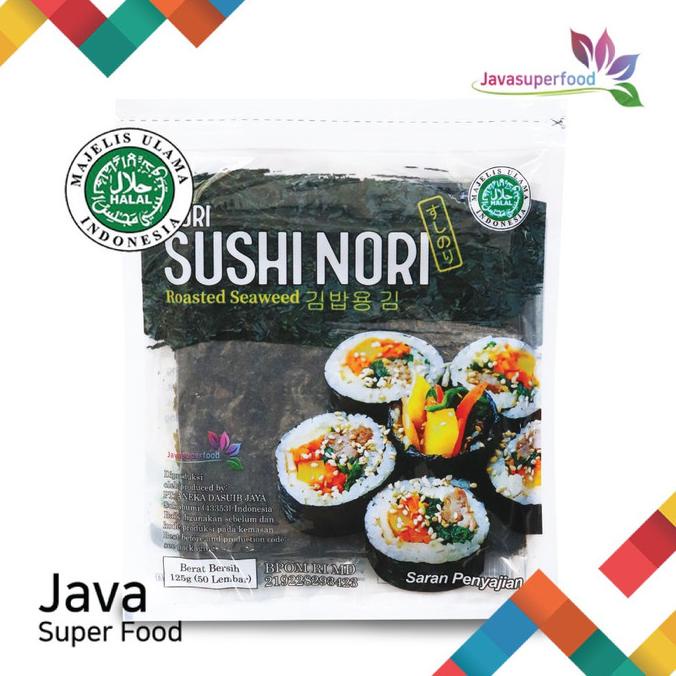 

PROMO Sushi Nori Seaweed Rumput Laut Panggang HALAL 5/10/20/50 Sheets/lembar MURAH