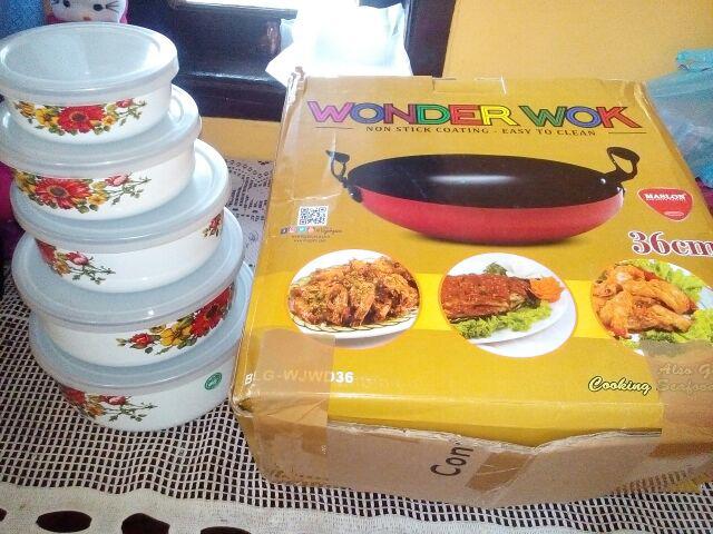 Wajan Wonder Wok 36cm Maslon Maspion