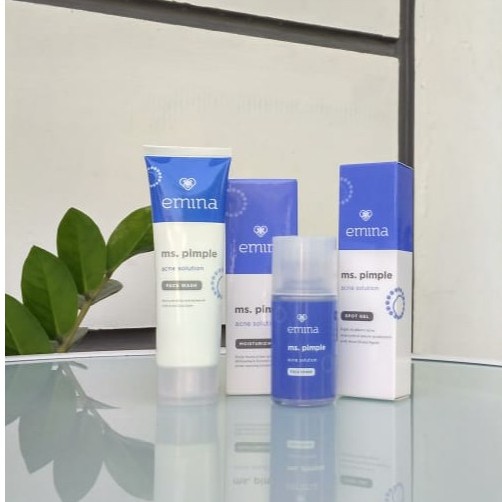Emina Ms. Pimple Acne Solution Face Wash/Toner/MOisturizing/Spot Gel