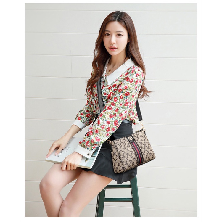 Satu7an T280 Tas Selempang Wanita Mini Fashion Korean Style Kasual Tas Cewek Import Sling Bag Women Kulit PU