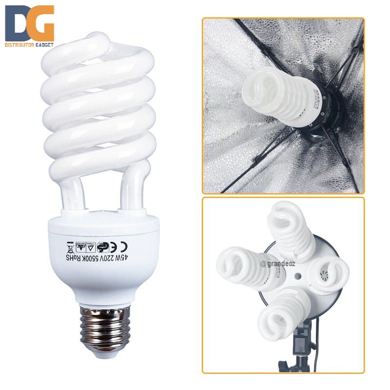 SPECIAL Godox Bohlam Lampu Softbox 45 Watt Bolam Bholam SPECIAL Godox Bohlam Lampu Softbox 45 Watt Bolam Bholam