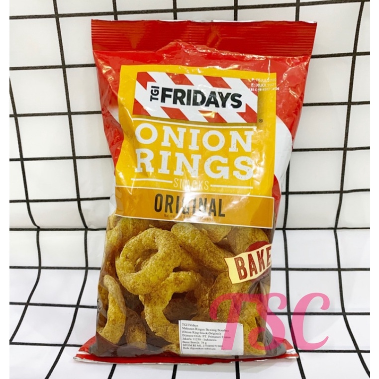 Jual Tgi Fridays Onion Rings Original Snacks Gr Tgif Onion Rings Original Snacks Shopee