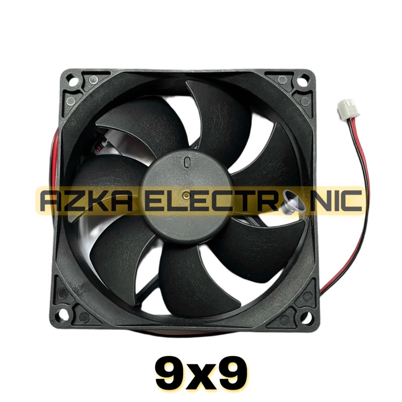 Kipas Fan DC 12V 9CM 9x9 CM Pendingin Elektronik