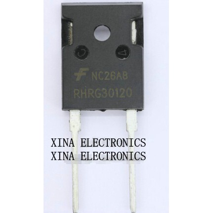 RHRG30120 RHRG 30120 1200V 30A TO-247-2 ROHS ORIGINAL 5PCS/lot  Free Shipping Electronics