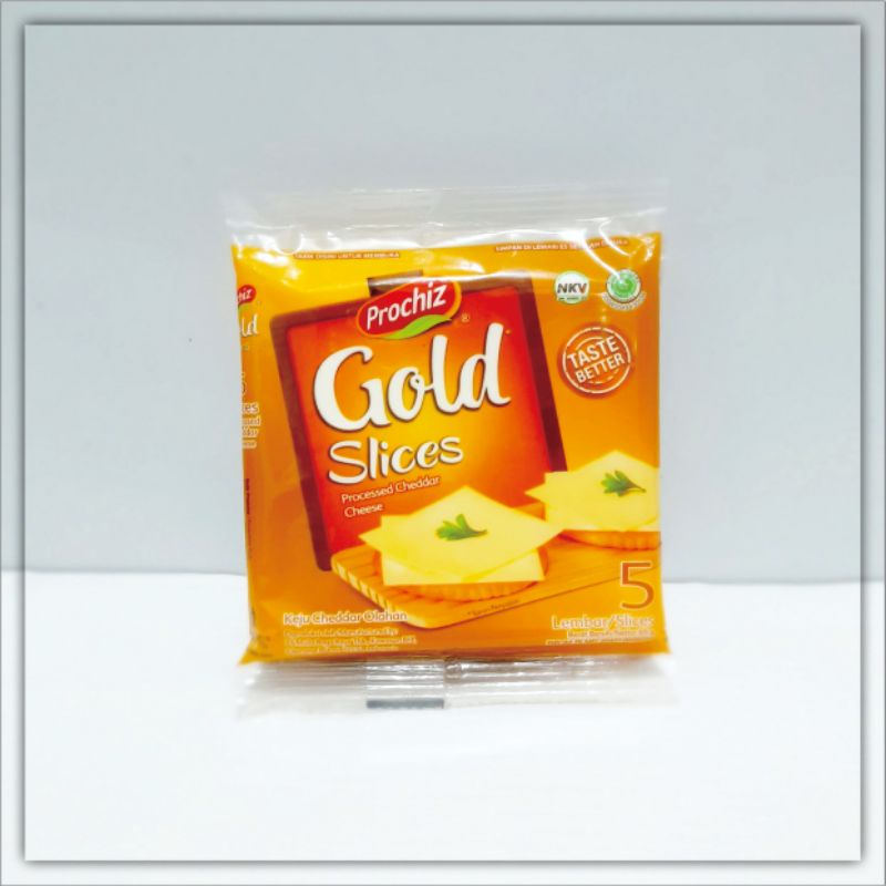 

Keju Prochiz Gold Slices isi 5 lembar/slices