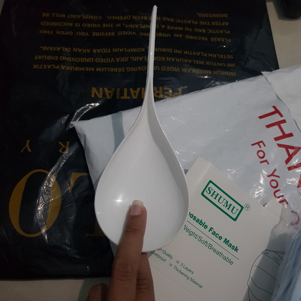 Centong Plastik / Centong Nasi / Centong Sayur / Centong Murah ) [ I-one ]