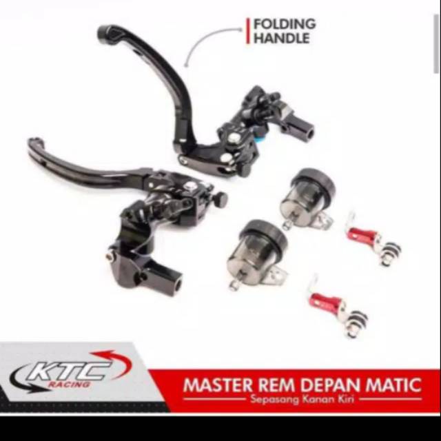 MASTER REM KTC KANAN DAN KIRI TYPE UP 110 UP110 KYTACO ORIGINAL PCX 150 NMAX