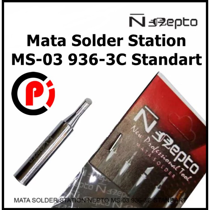 Original Nepto Mata Solder Station MS 03 936 3C Standart Kaki Kuda