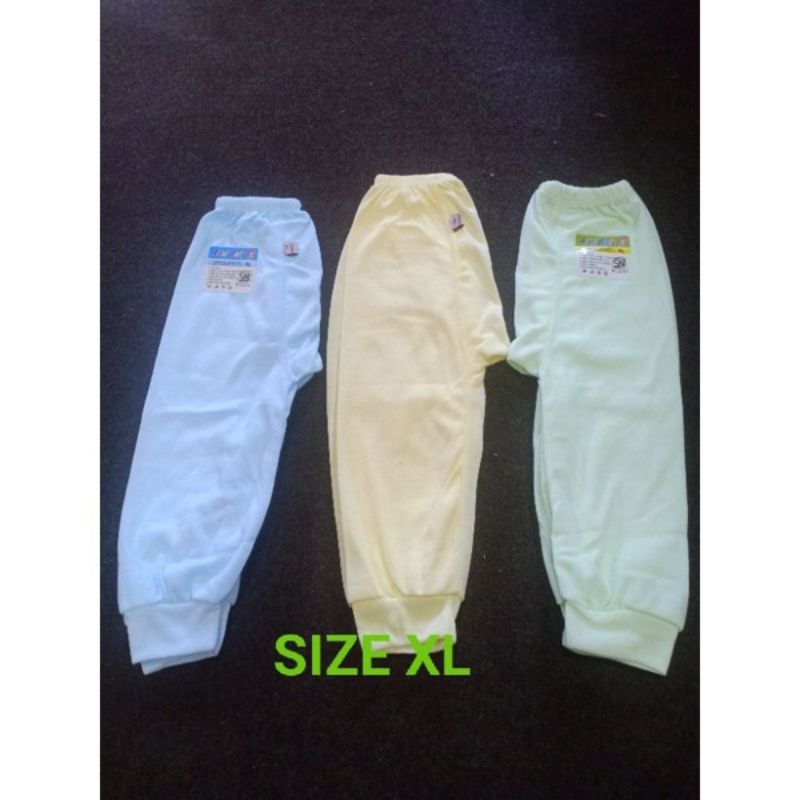 6pcs ½ Lusin Celana Panjang Bayi Polos Pampers / Celana Panjang Pempers SNI