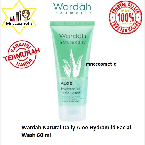 Wardah Aloe Hydramild Facial Wash 60 ml