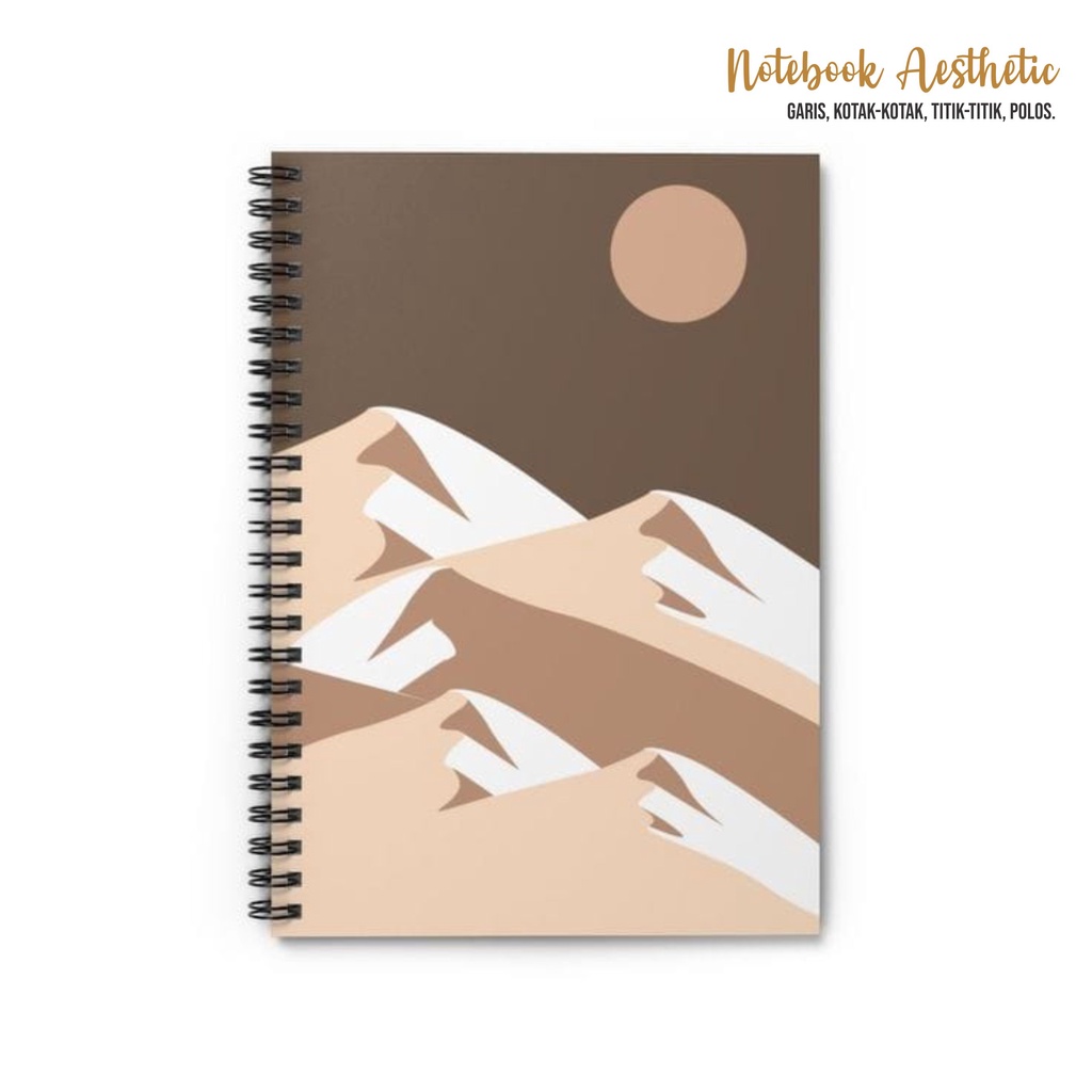 

Notebook Aesthetic | Ready Cover | A5 | 100 Page