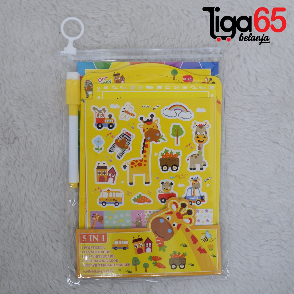 365 STATIONERY SET #40570 Buku &amp; Alat Tulis Anak / Karakter Fancy Gambar Lucu