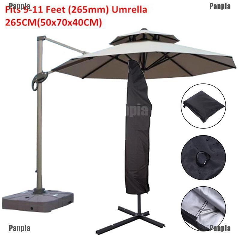 Parasol Banana Umbrella Cover Cantilever Outdoor Garden Patio Shield Waterproo Shopee Indonesia