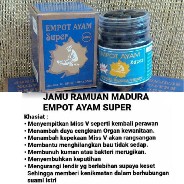 

Jamu empot ayam original