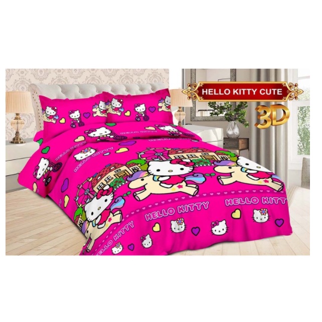 (BISA COD) SPREI BONITA DISPERSE NO 3 UK 120*200 CM DIJAMIN TIDAK LUNTUR