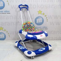 2 in 1 Royal Ry998 Neo Walker Musik Theme Park Mainan Bisa Dilepas Baby Walker & Dorongan Bayi
