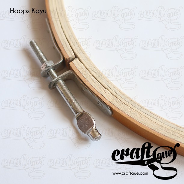 Pembidangan/Ring Sulam/Ram Sulam/Embroidery Hoops KAYU 6INCH