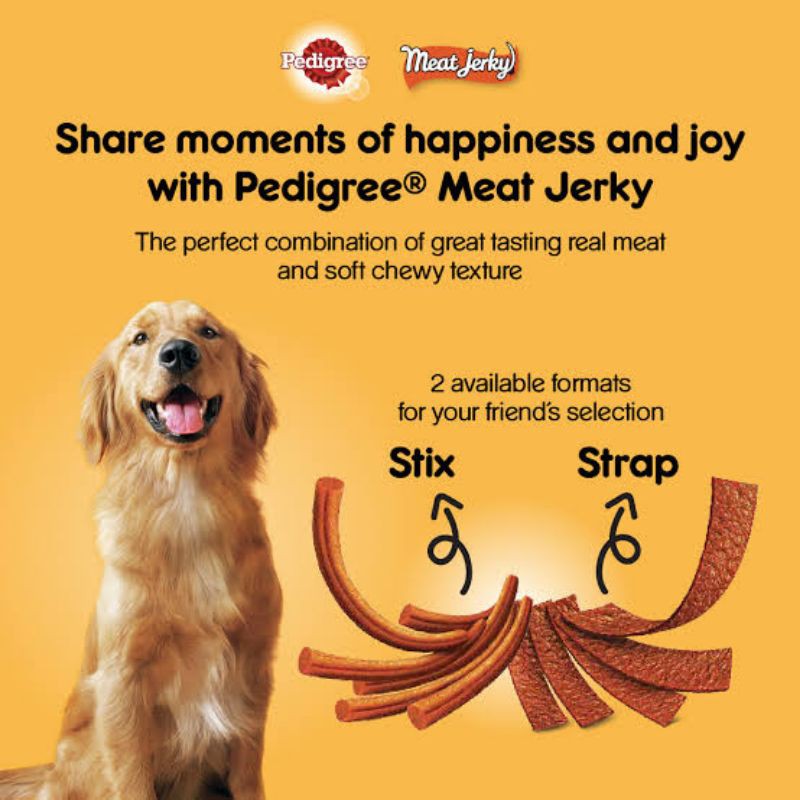 Pedigree meat jerky stix 60gr all varian