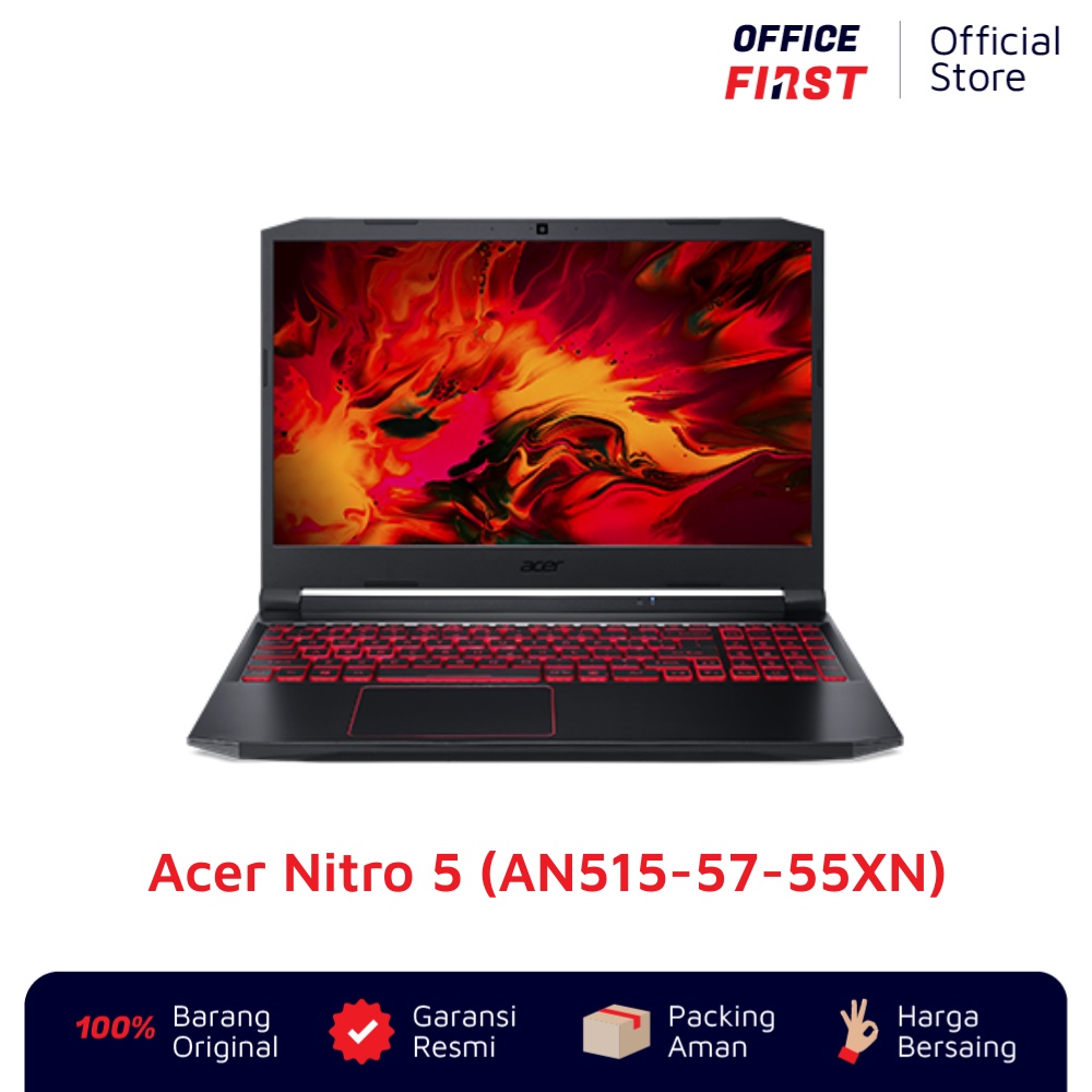 Acer Nitro 5 (AN515-57-55XN) - Black