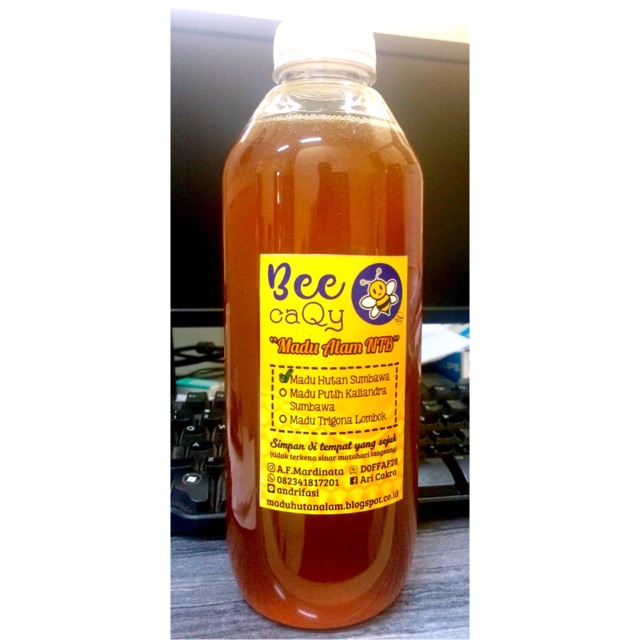 

Madu Sumbawa Apis Dorsata uk. 1000 ml (isi bersih 1 liter)