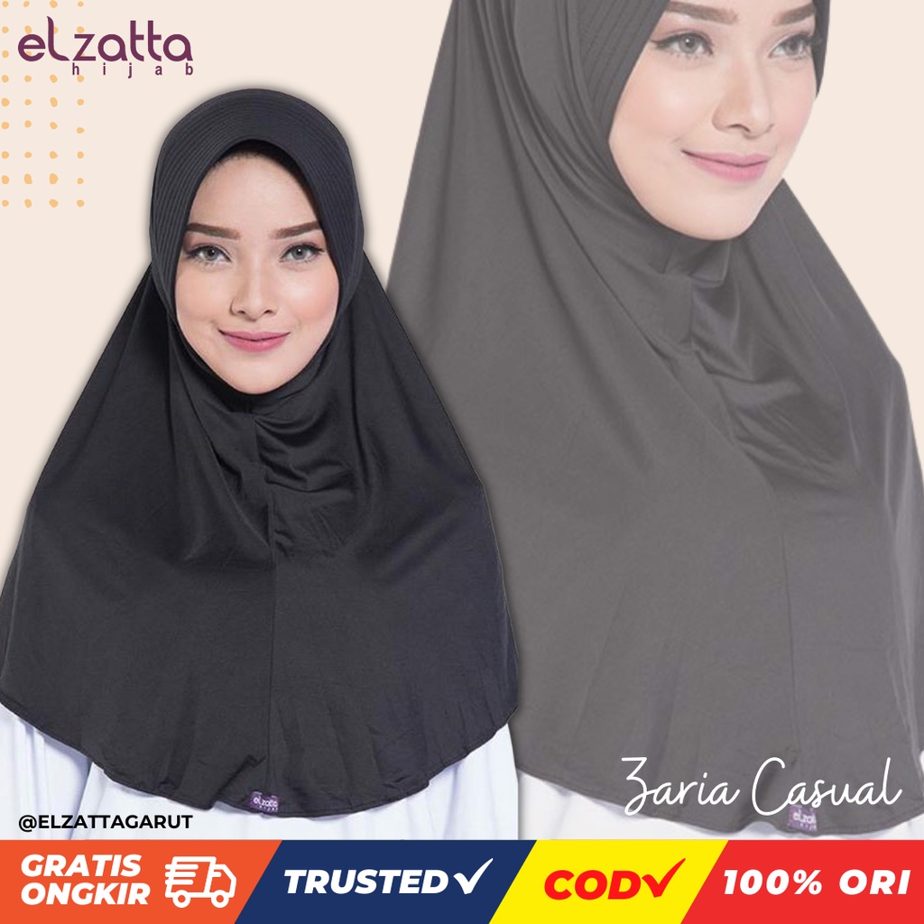 JILBAB INSTAN BERGO ELZATTA ORI ZARIA CASUAL ELZATTA HIJAB BERGO JILBAB BERGO KERUDUNG BERGO KERUDUN