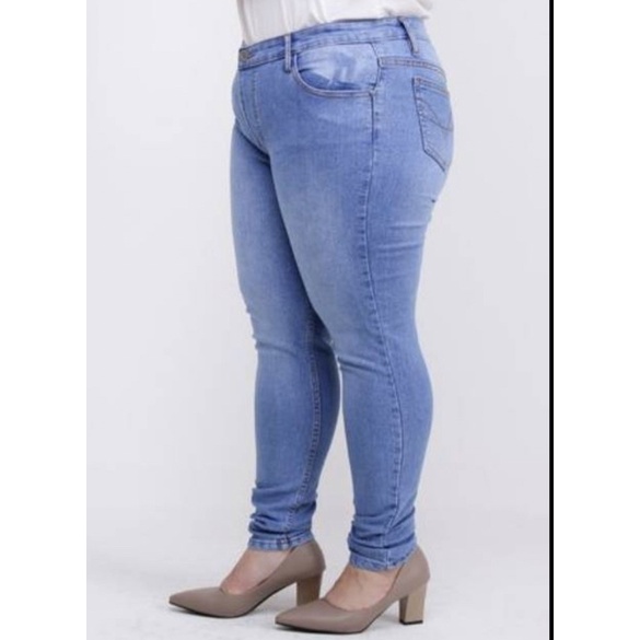 (COD)Celana jeans wanita skinny panjang/jeans wanita jumbo strech