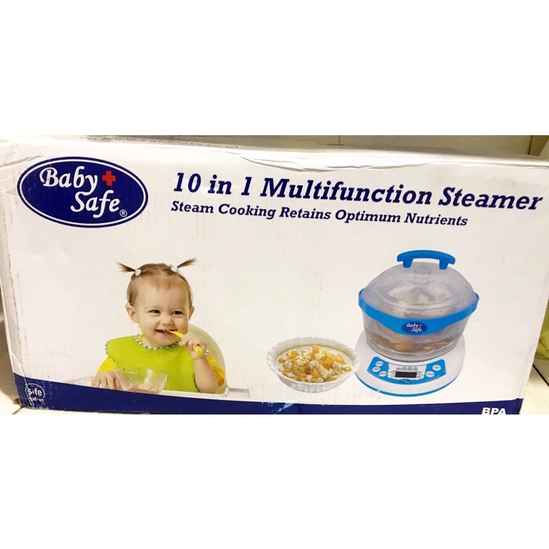 10in1 multifunction steamer merk babysafe