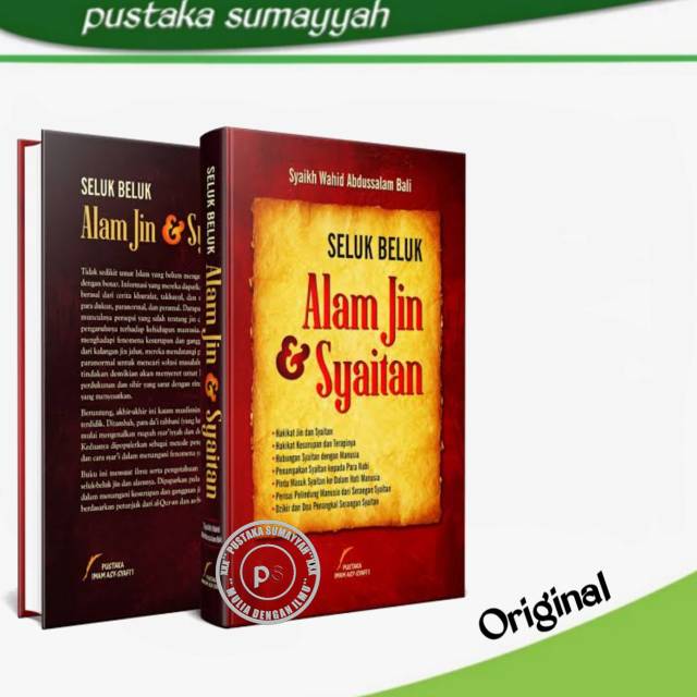 Buku Seluk Beluk Alam Jin & Syaitan Pustaka Imam Syafii