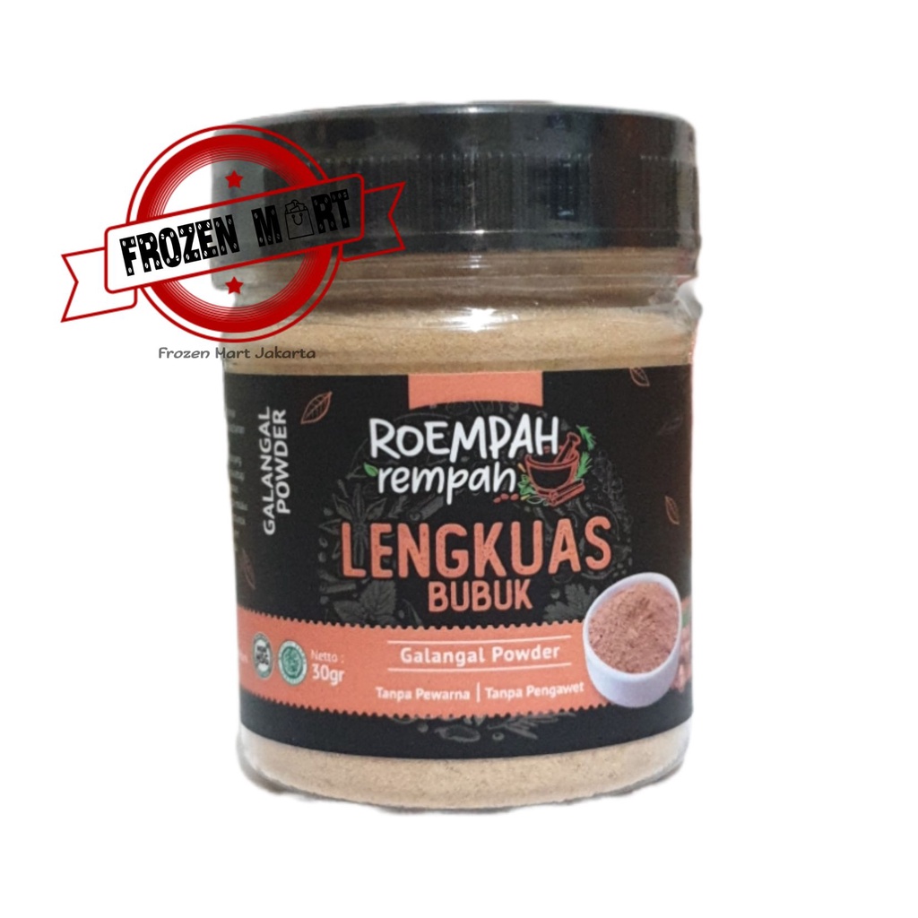 ROEMPAH REMPAH Lengkuas Bubuk / Laos Ground / Galangal Powder 30Gr