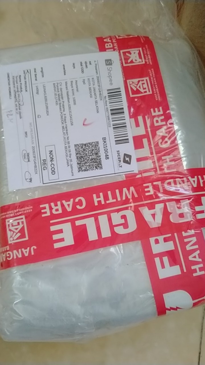 Tempat Makan Kotak Plastik Transparan Serbaguna, Set Isi 17