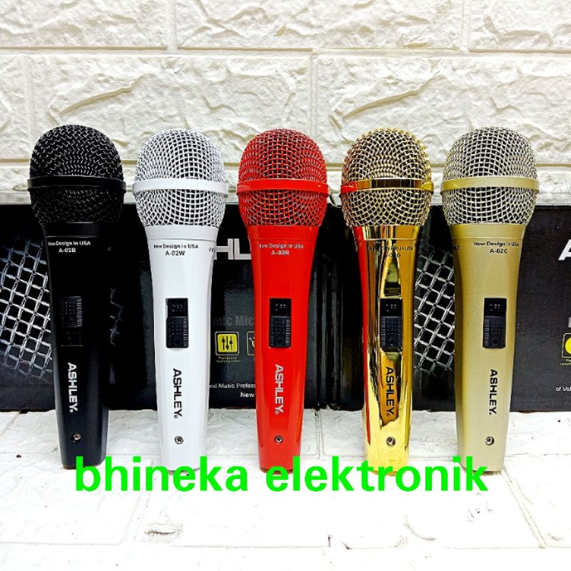 mic kabel ashley A02 original mic ashley a-02