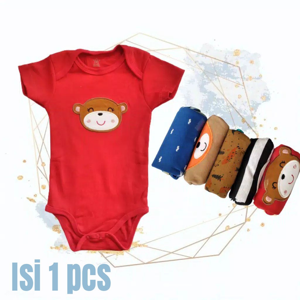 [1PCS] Jumper Lengan Pendek | Jumper Bayi