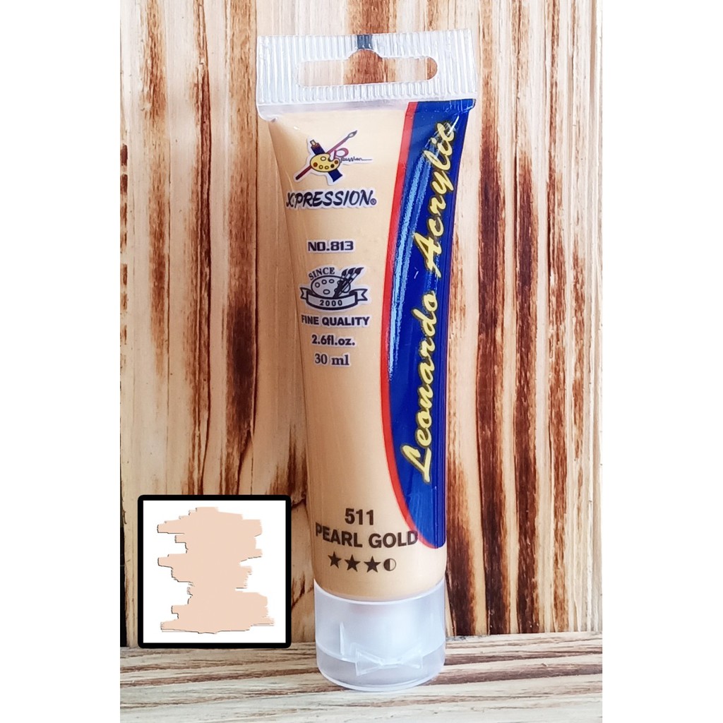 

Cat akrilik Leonardo 30 ml Pearl Gold
