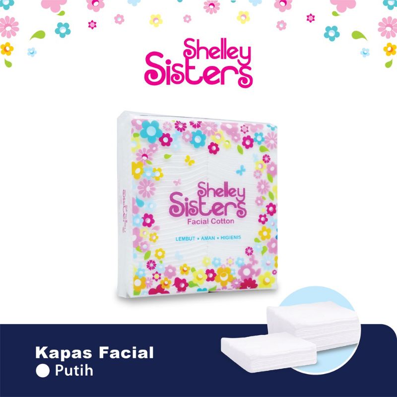 Shelly Sisters Kapas Muka/Make Up/Facial Cotton | 30 Gram