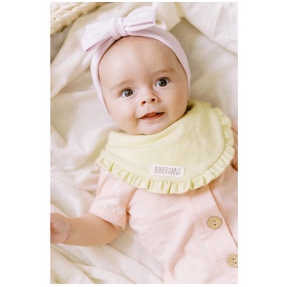 BOHOPANNA - BIB RUFFLE BOHOPANNA - BIB ANAK - SLABBER BAYI