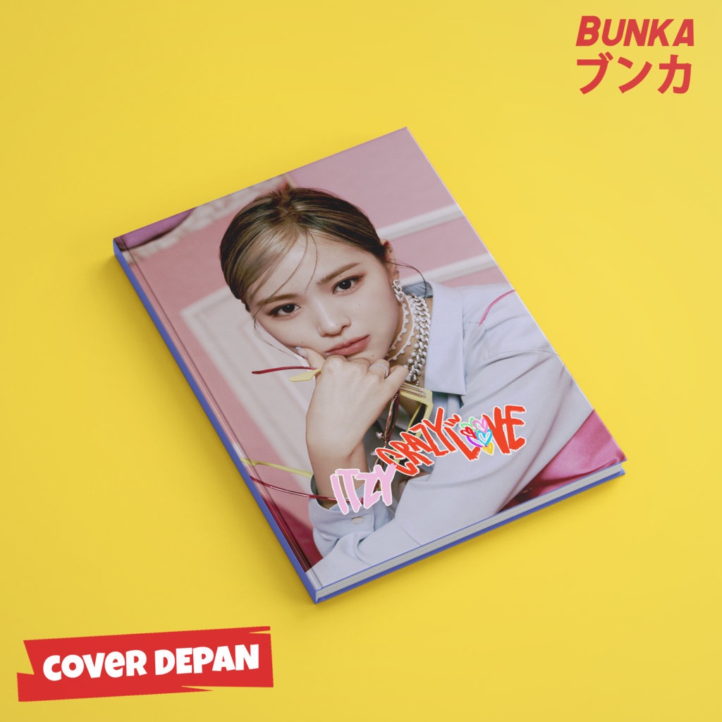 

Notebook KPOP Its Crazy Love Ryujin Hardcover A5 Buku Tulis Catatan Notes Agenda Planner Jurnal