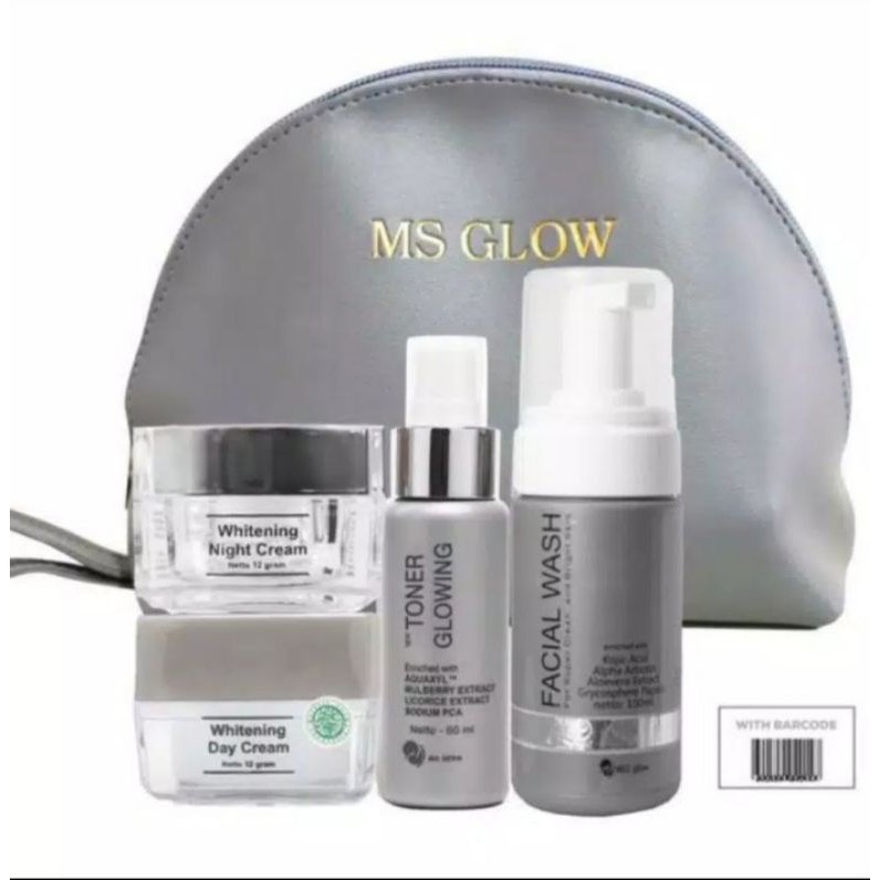 MsGlow Paket Whitening/+ Serum