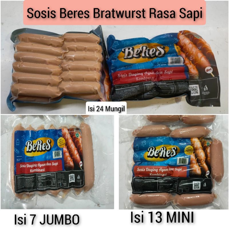 SOSIS BERES BRATWURST (sosis bakar/sosis goreng)