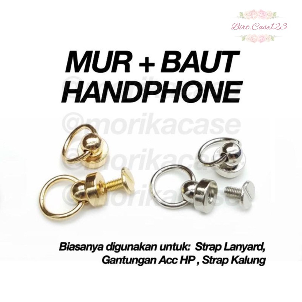 mur baut sekrup khusus sling slingcase lanyard pengait strap tali hp chain universal case BC6062